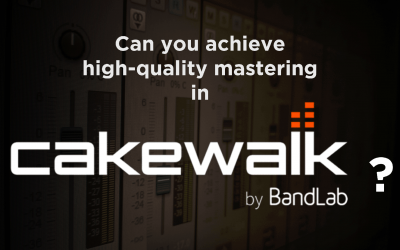 Can stock plugins in Cakewalk achieve high quality mastering?