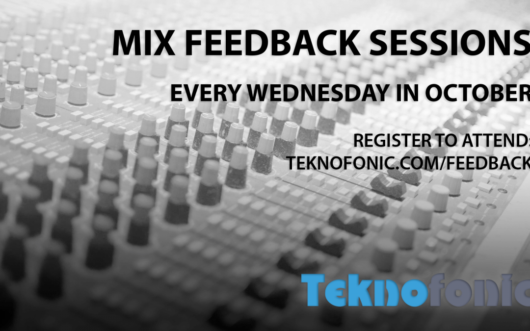 Free Feedback Wednesdays with Teknofonic!
